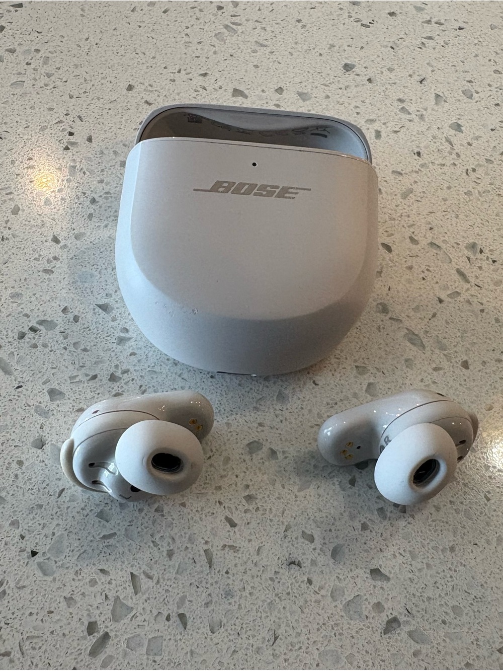 Bose Light Gray Wireless Earbuds Charging Case - Picture 4 of 4